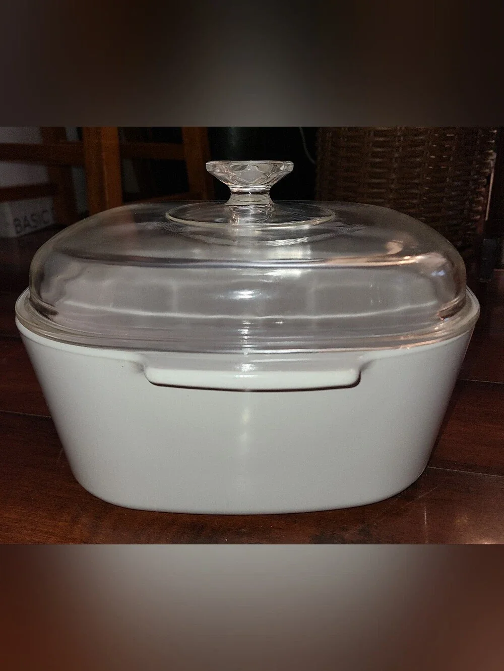 Vintage CorningWare Wildflower 5-Liter Dutch Oven Casserole Dish A-5-B with Lid